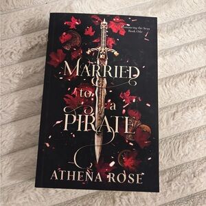 Athena 'Married to a Pirate' Novel - Black and Red Cover